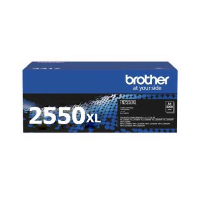 Brother TN-2550XL | MFC-L2886DW Siyah Orijinal Toner Yüksek Kapasiteli - 1