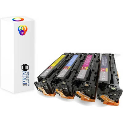 Canon CRG 716 Komple SET (CMYK) Muadil Toner - 1