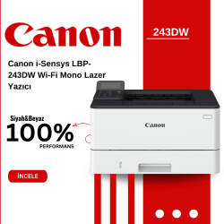 Canon i-Sensys LBP-243DW Wi-Fi Mono Lazer Yazıcı - 1