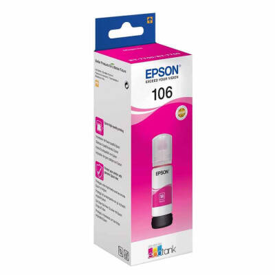 Epson 106-C13T00R340 Kırmızı Orijinal Mürekkep - 1