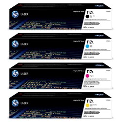 HP 117A-HP 178nw Orijinal Toner Seti Tüm Renkler - 1