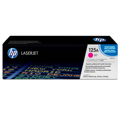 HP 125A-CB543A Kırmızı Orijinal Toner - 1