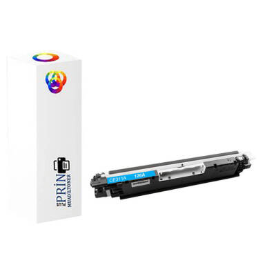 HP 126A - Hp laserjet Pro100 Color Mfp M175NW Muadil Toner Hp 126A Mavi Renk - 1