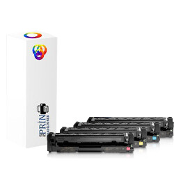 Hp 203X|CF540A Hp Color LASERJETM280|M281FDW Cmyk Muadil Toner Seti - 1