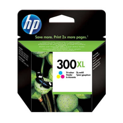 Hp 300XL-CC644E Renkli Orijinal Kartuş Yüksek Kapasiteli - 1