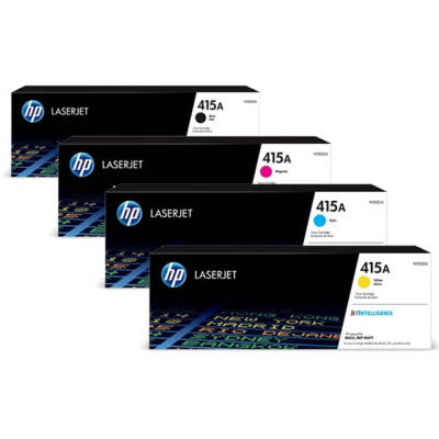 HP 415A Orjinal Toner Seti Tüm Renkler - 1