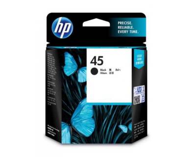 HP 51645A Black Mürekkep Kartuş (45) ORJİNAL - 1