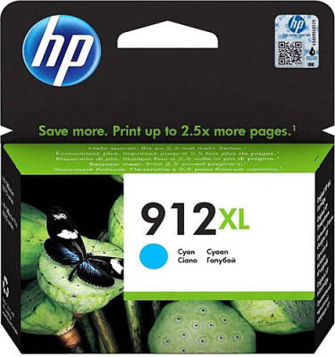 HP 912XL Mavi Orijinal Mürekkep Kartuş 3YL81A - 1