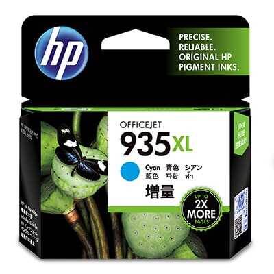 HP C2P24A (935XL) Mavi Mürekkep Kartuş - 1