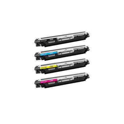 Hp CE866A Yazıcı Uyumlu Muadil Toner 126A 4 Renk - 2