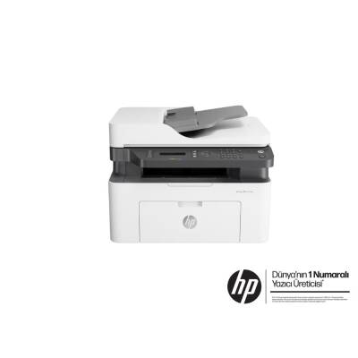 HP Laser MFP 137fnw Wi - Fi Faks Fotokopi Tarayıcı Lazer Yazıcı 4ZB84A - 3