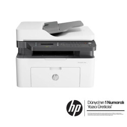 HP Laser MFP 137fnw Wi - Fi Faks Fotokopi Tarayıcı Lazer Yazıcı 4ZB84A - 2