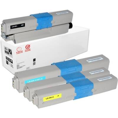 Oki C330DN-C331- C331DN Uyumlu Muadil Toner 4 Renk - 1