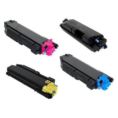 TK-5140 Kyocera Ecosys M6030CDN Uyumlu Muadil Toner 1 Set - 2